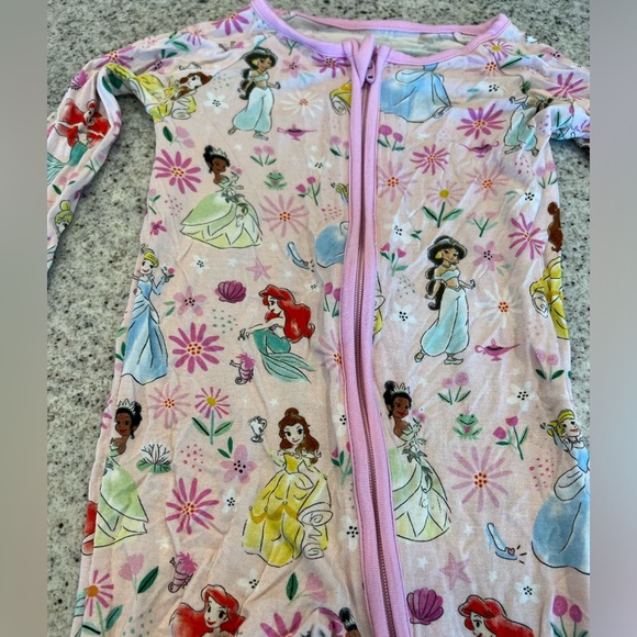 Little Sleepies Disney Princess Zippy 6-12 Months - Picture 2 of 10